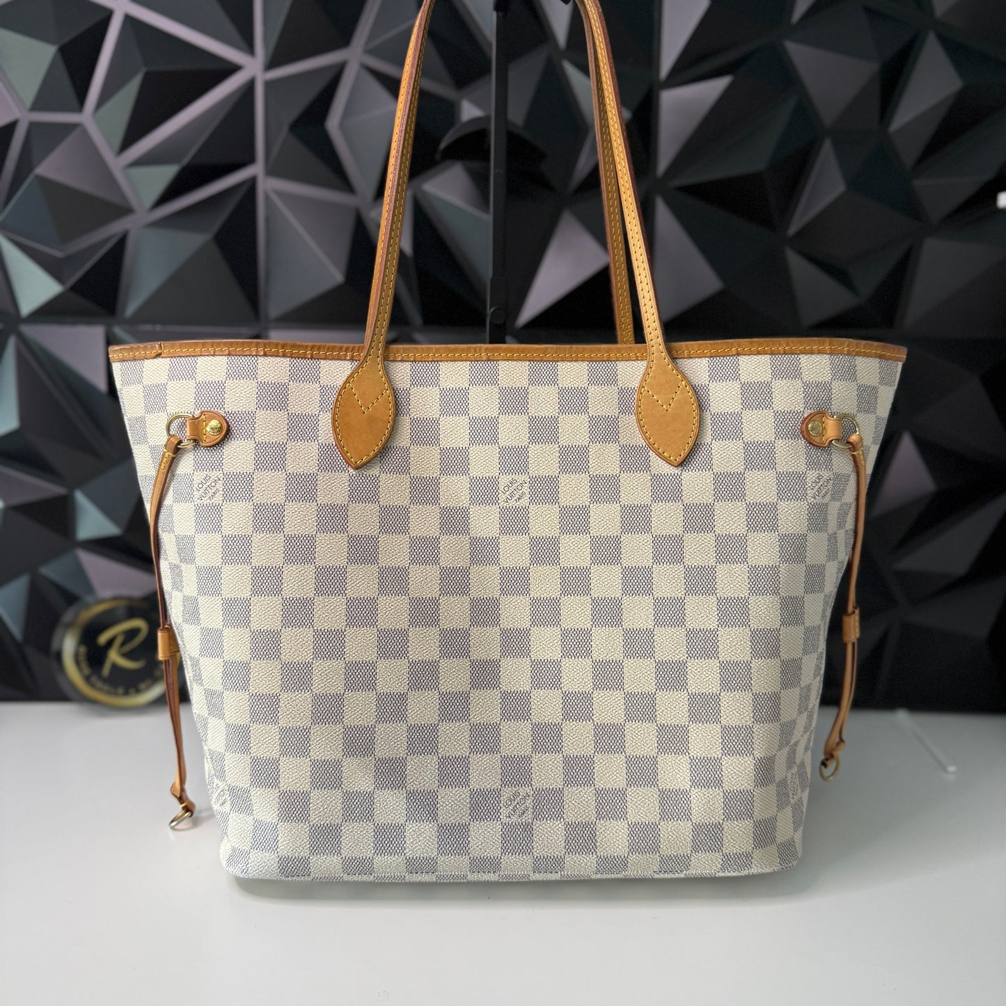 Louis Vuitton Neverfull MM, Damier Azur