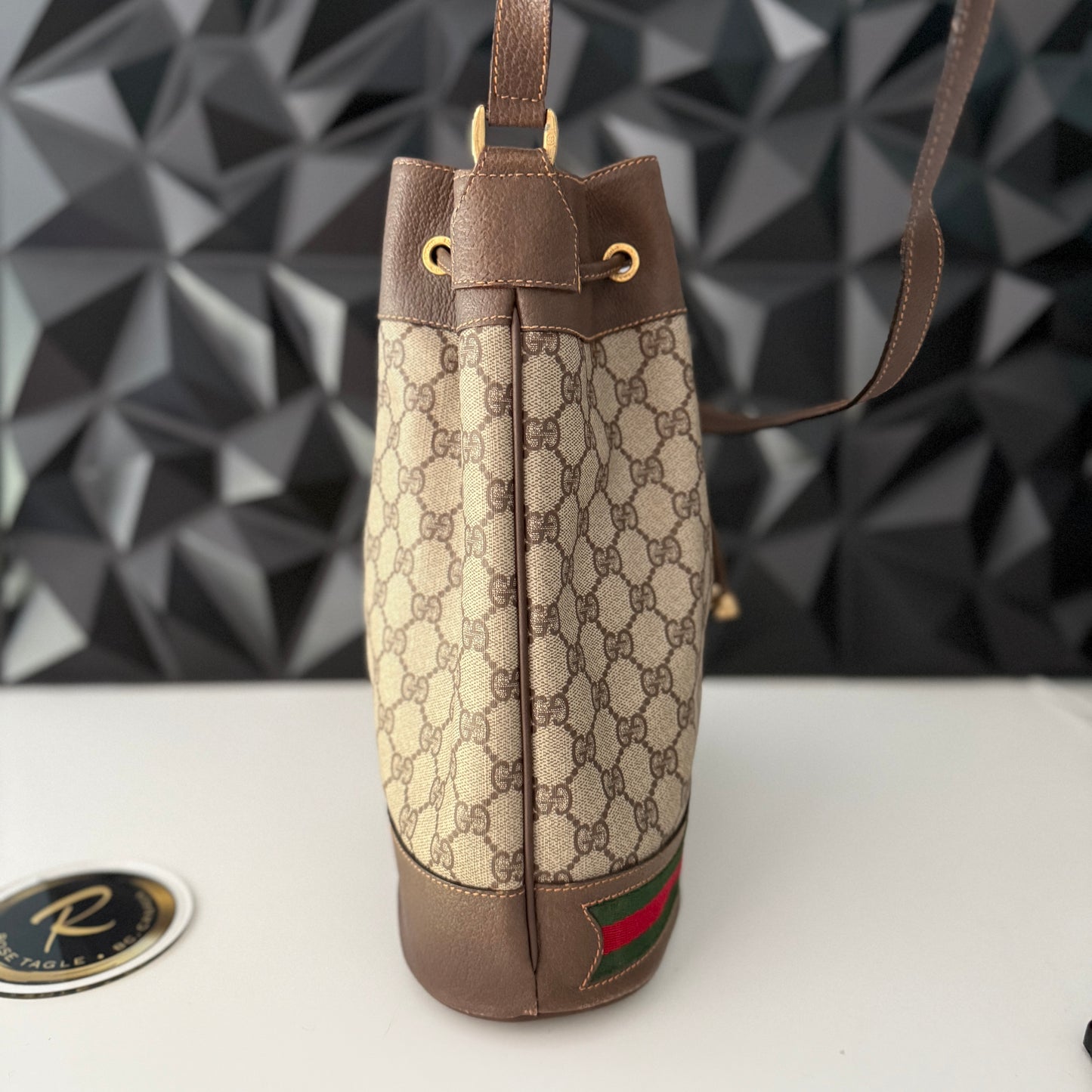 Gucci Sherry Line Bucket Bag