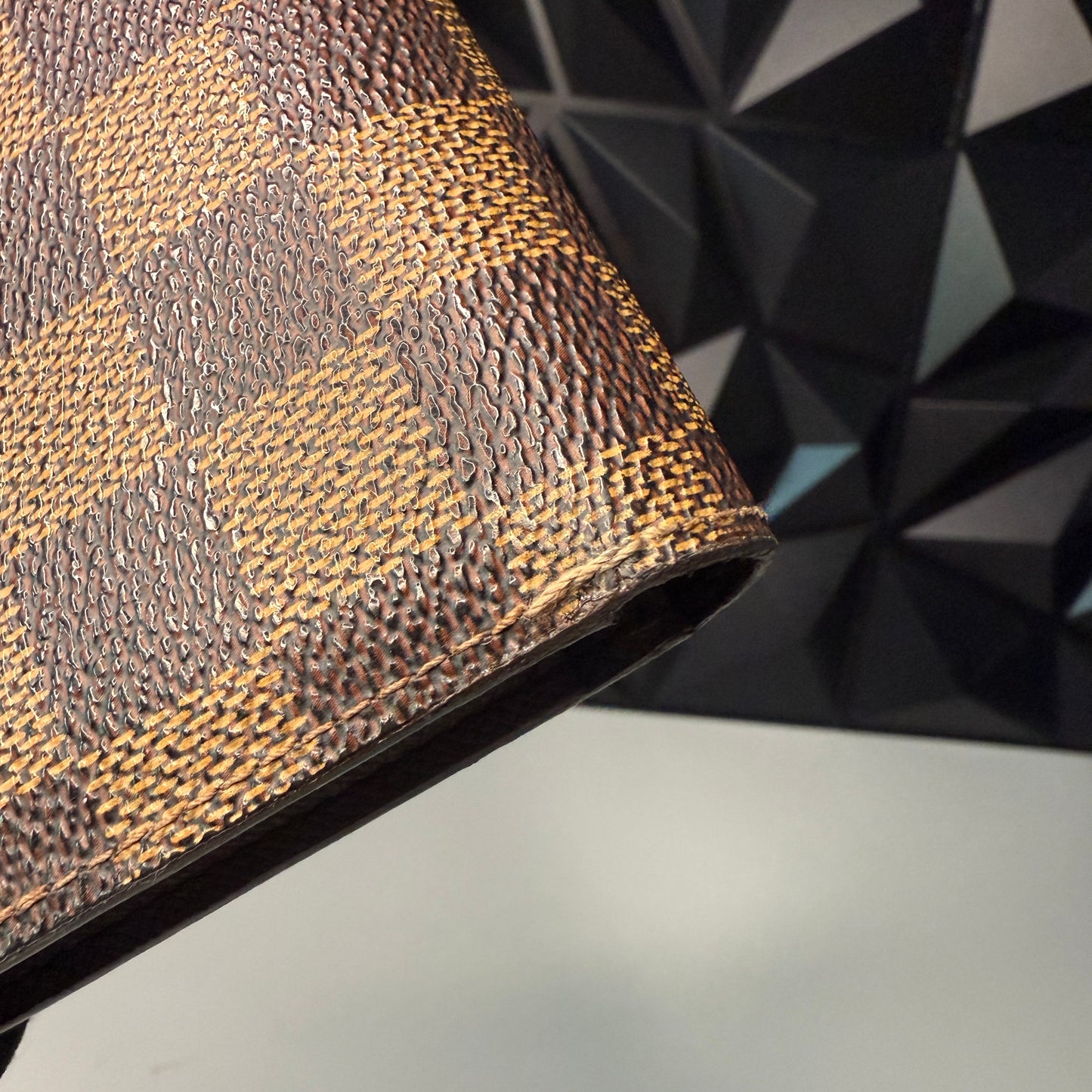 Louis Vuitton Damier Ebene Kisslock Wallet