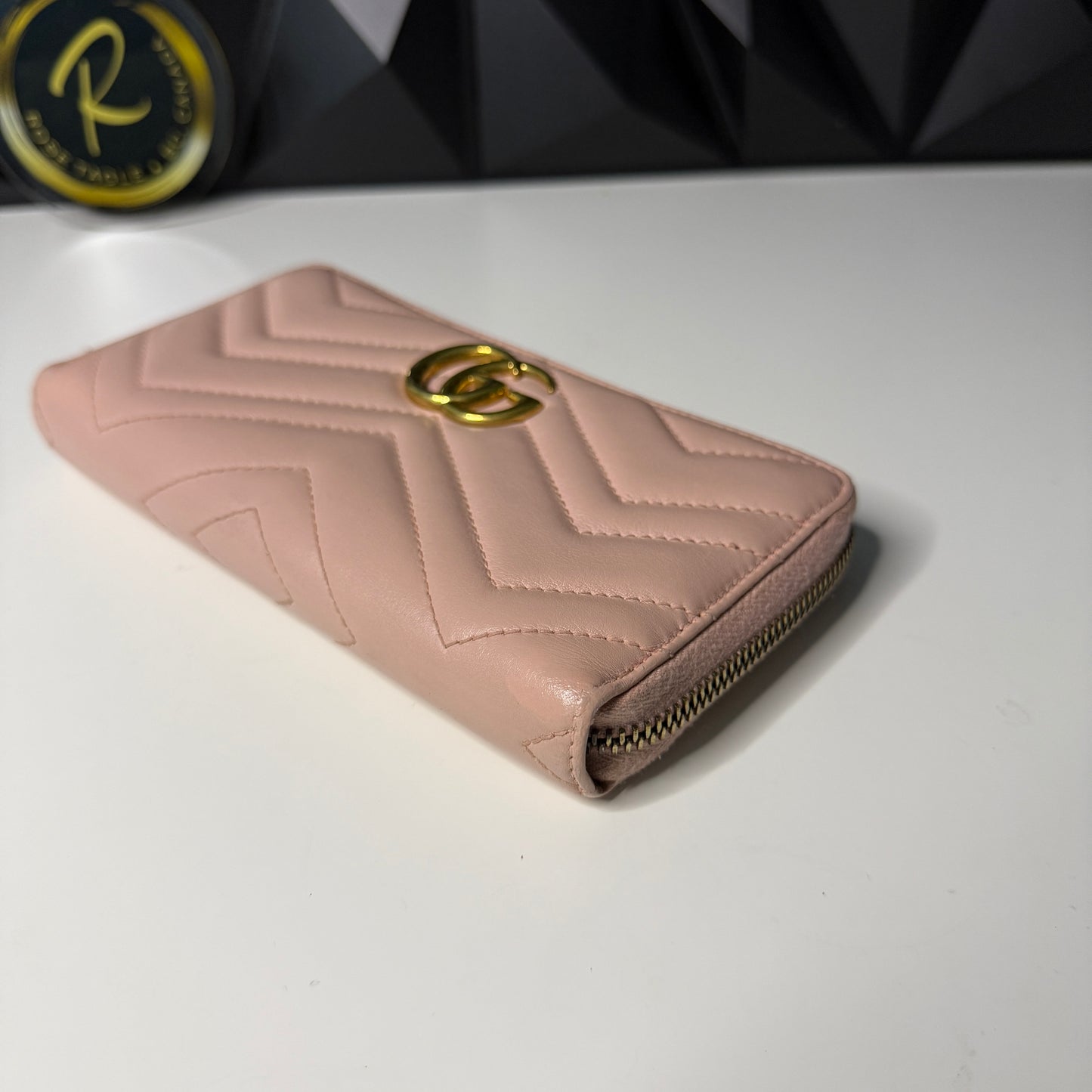 Gucci Marmont Zippy Long Wallet