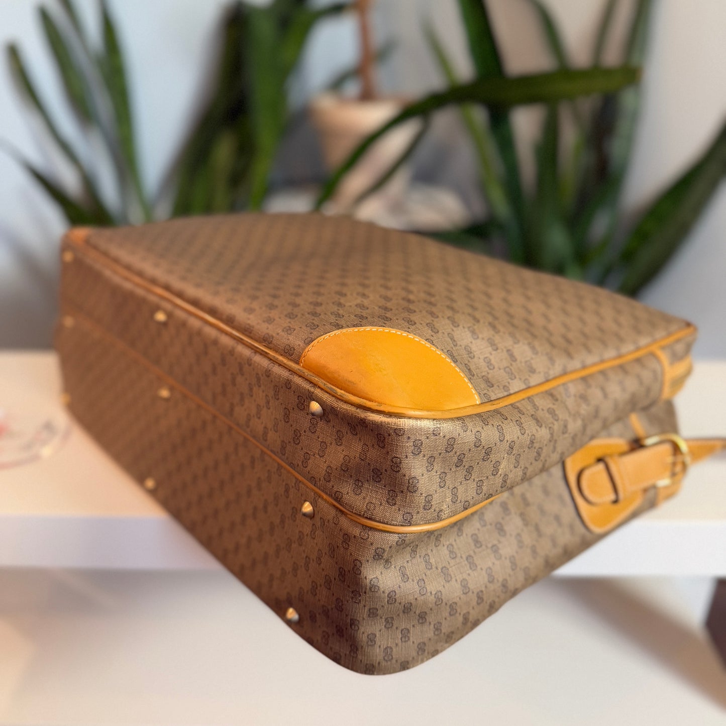 Vintage Gucci Sherry Line Luggage