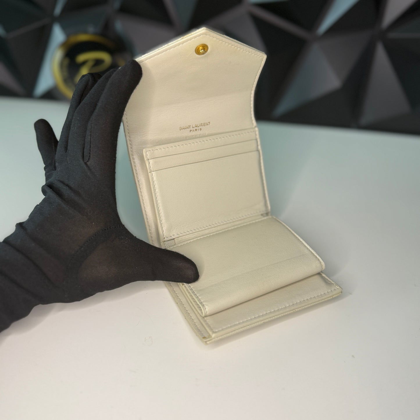YSL multi-folded wallet
