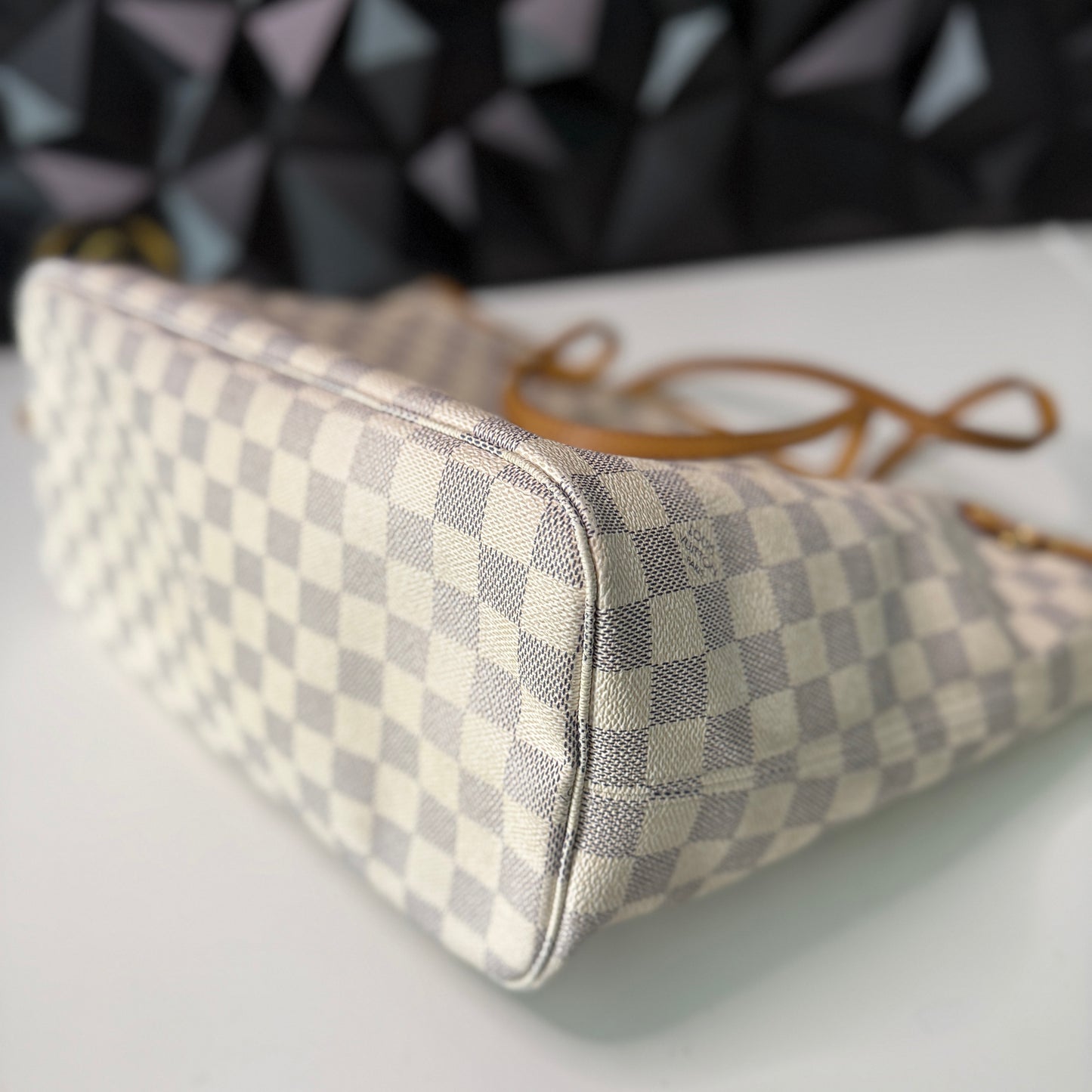Louis Vuitton Neverfull MM, Damier Azur