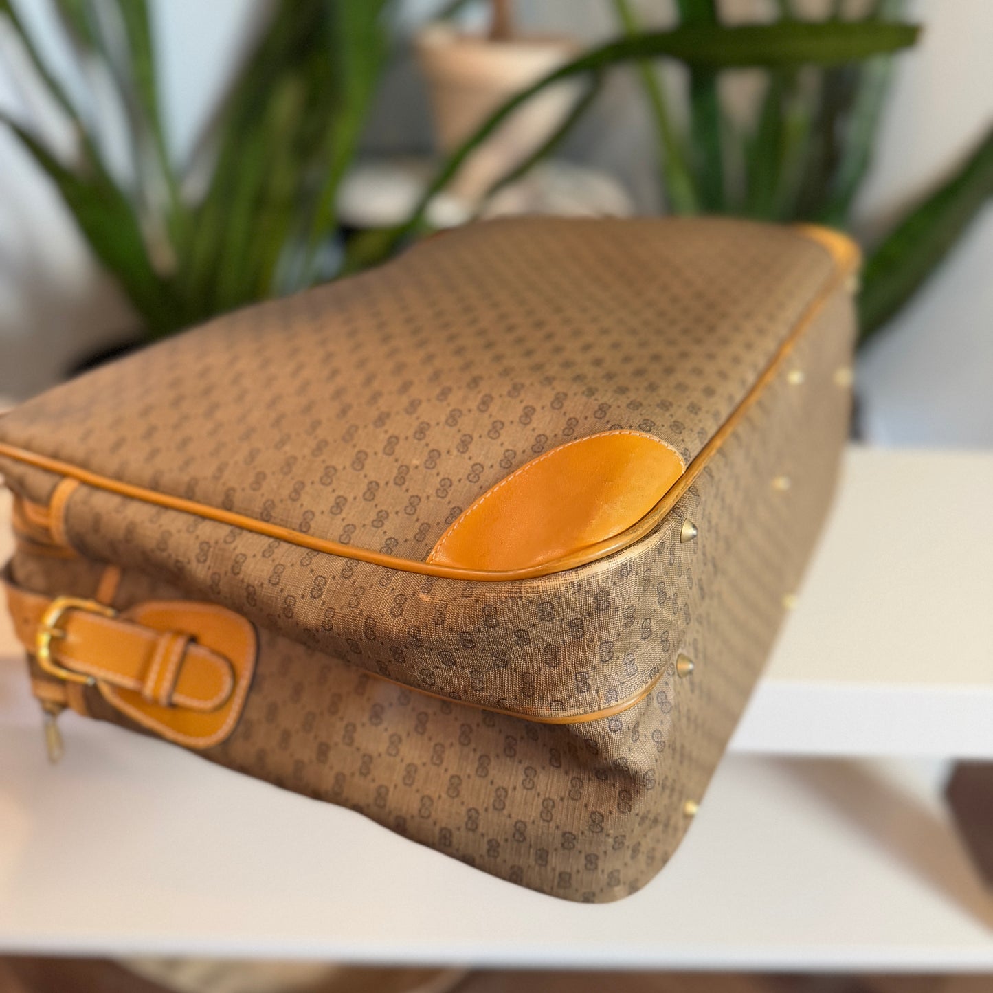 Vintage Gucci Sherry Line Luggage