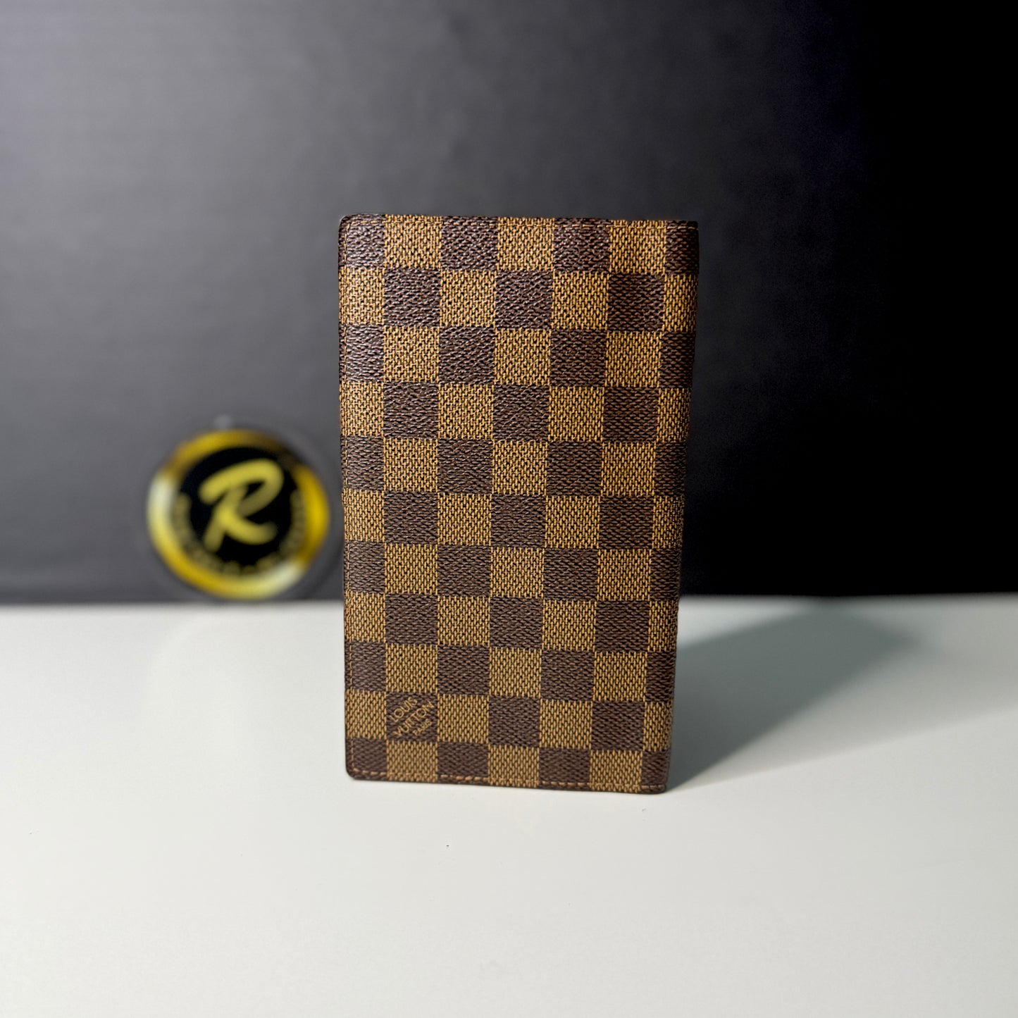Louis Vouitton Brazza Damier Ebene Long Wallet