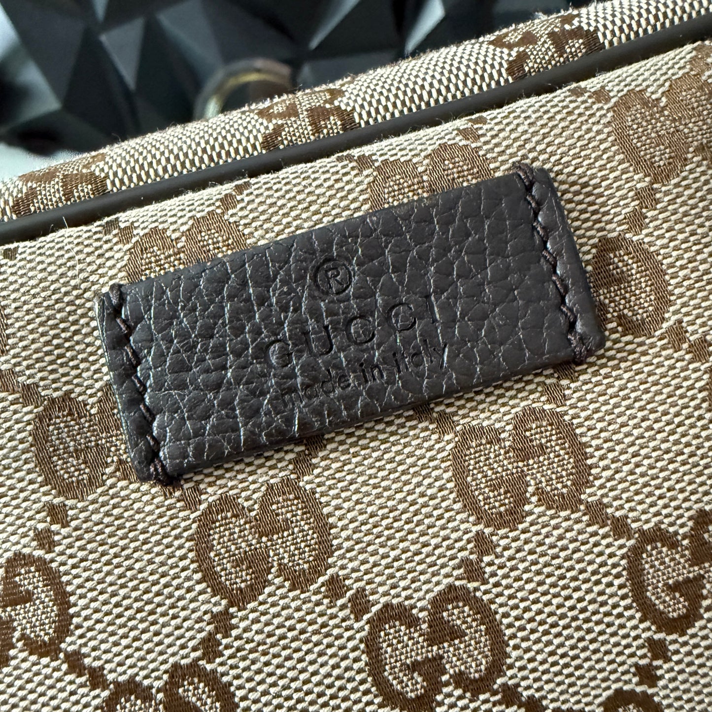 Gucci Canvas Belt Bag / Bumbag