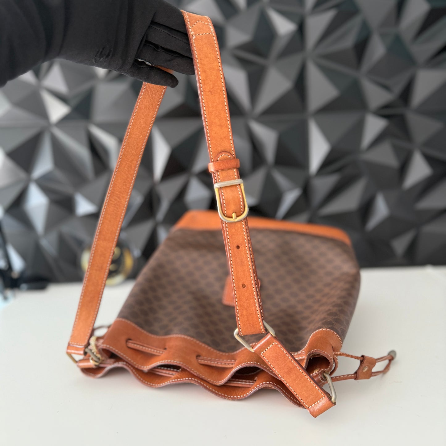 Celine Bucket Bag with pouch