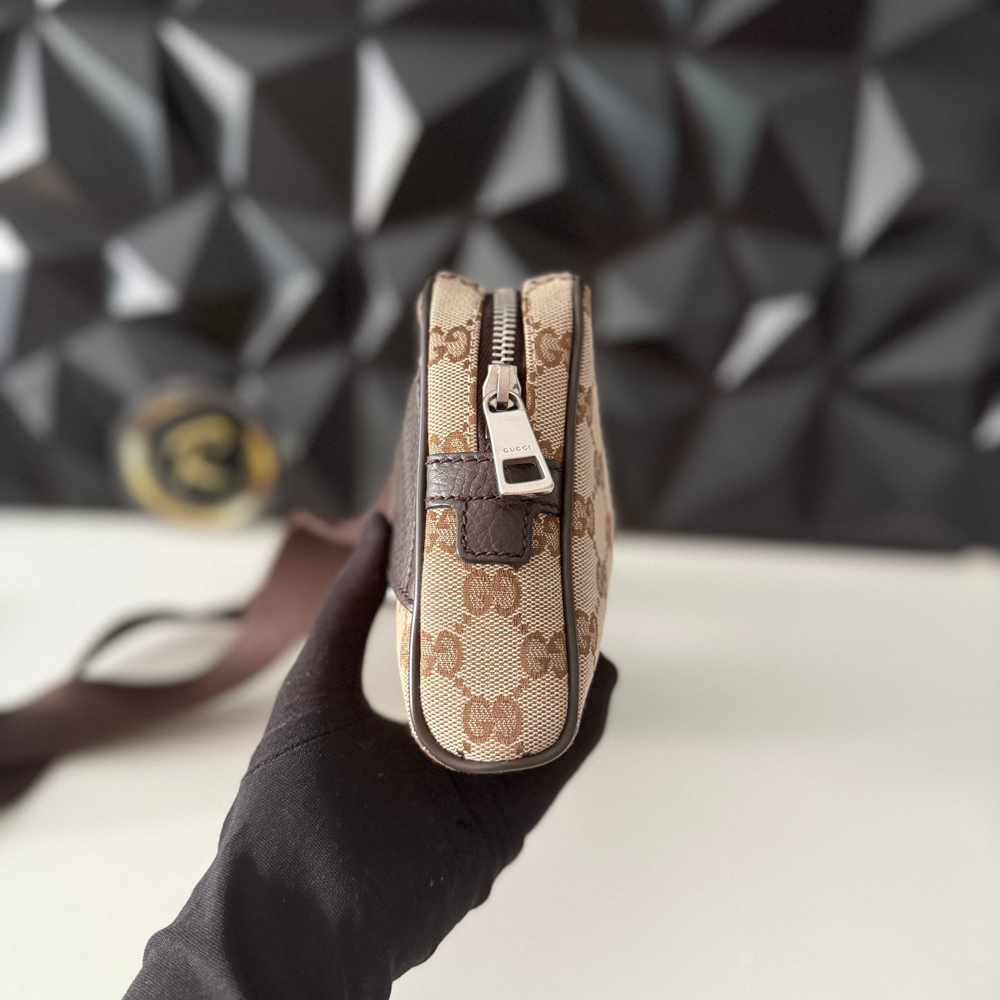 Gucci Canvas Belt Bag / Bumbag
