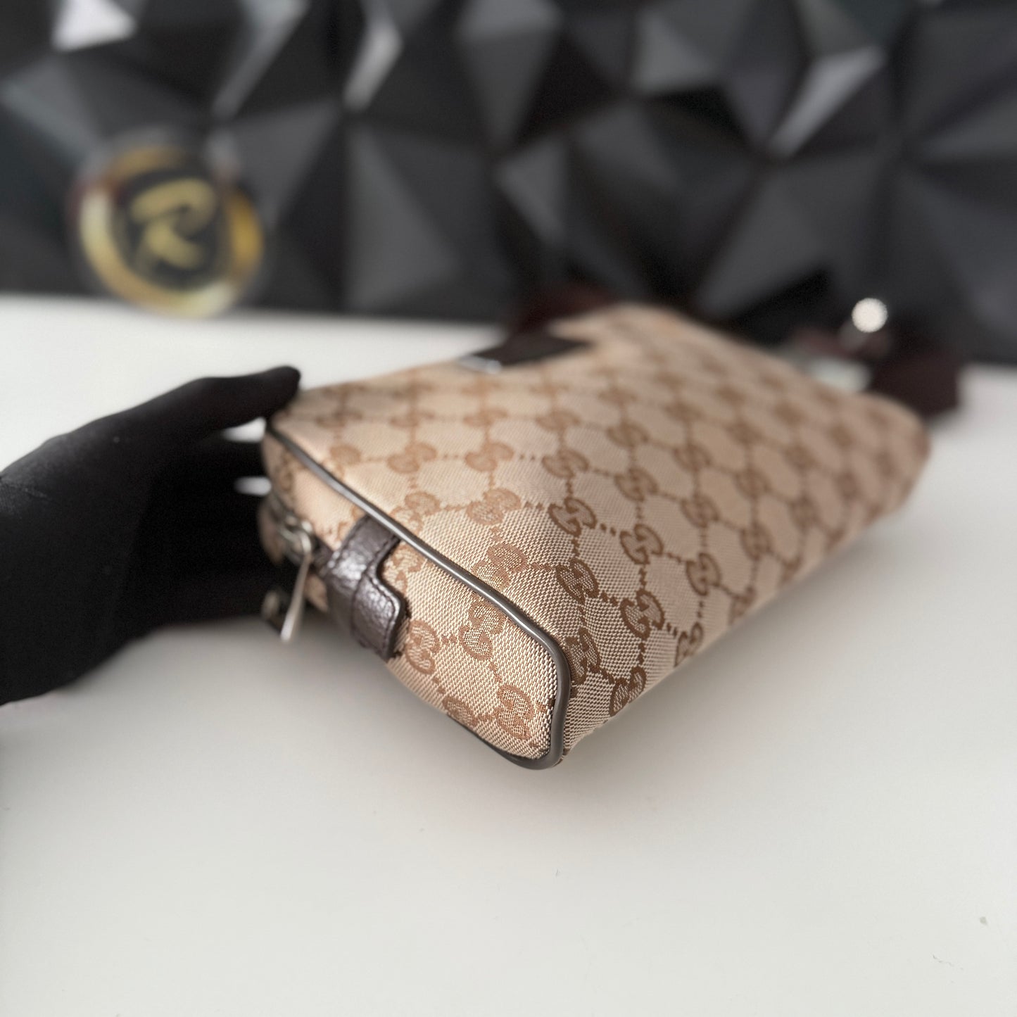 Gucci Canvas Belt Bag / Bumbag
