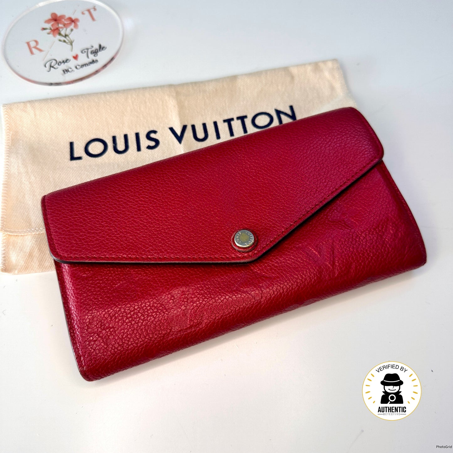 Louis Vuitton Empriente Sarah Wallet