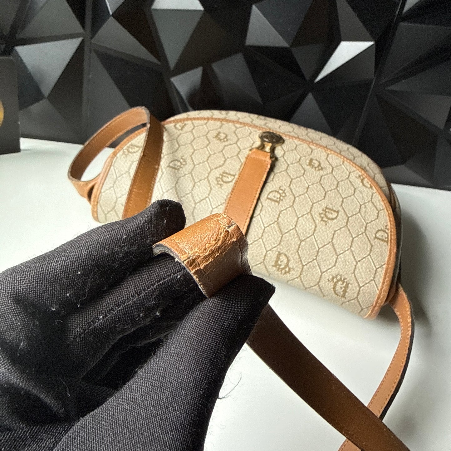 Christian Dior Honeycomb Vintage Bag