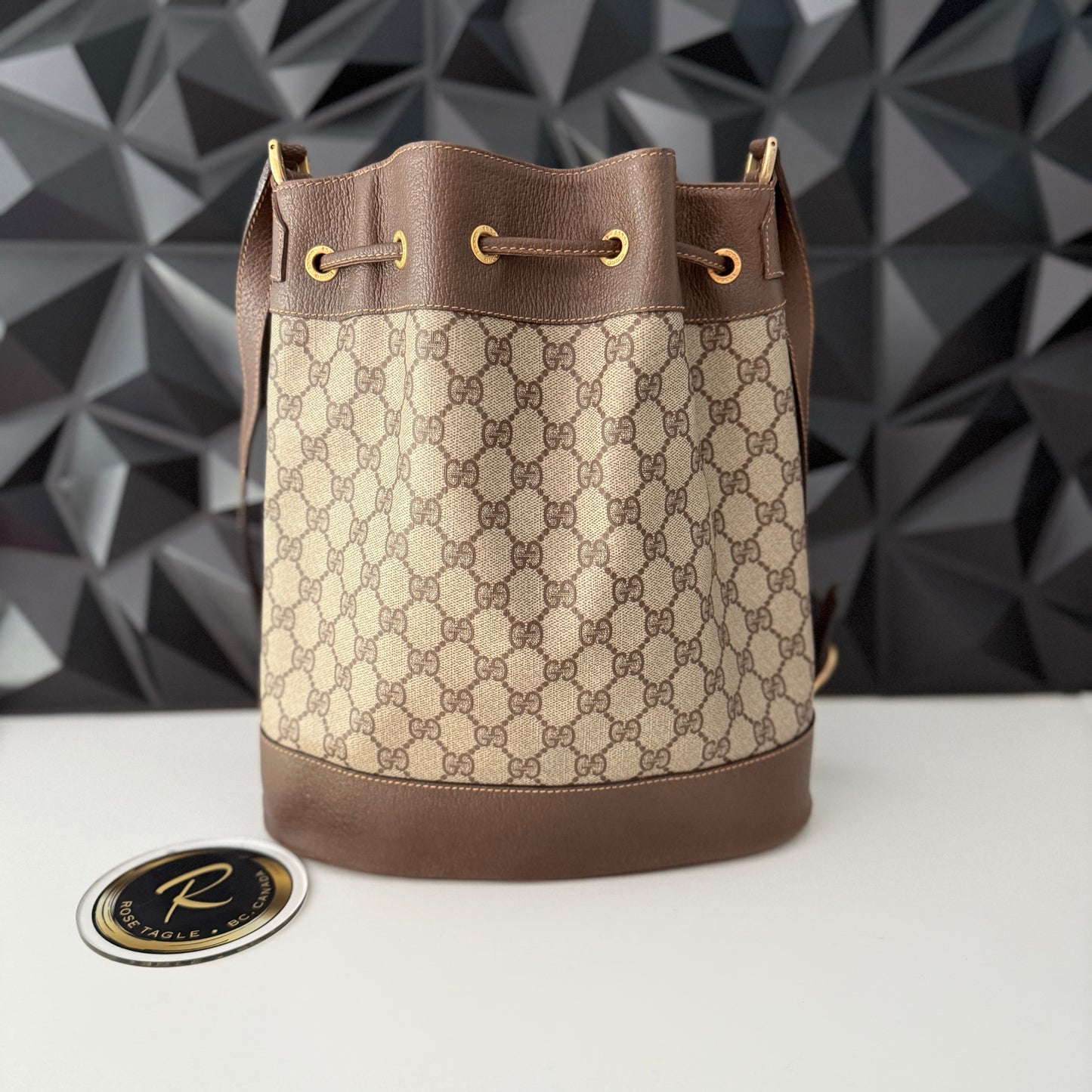 Gucci Sherry Line Bucket Bag