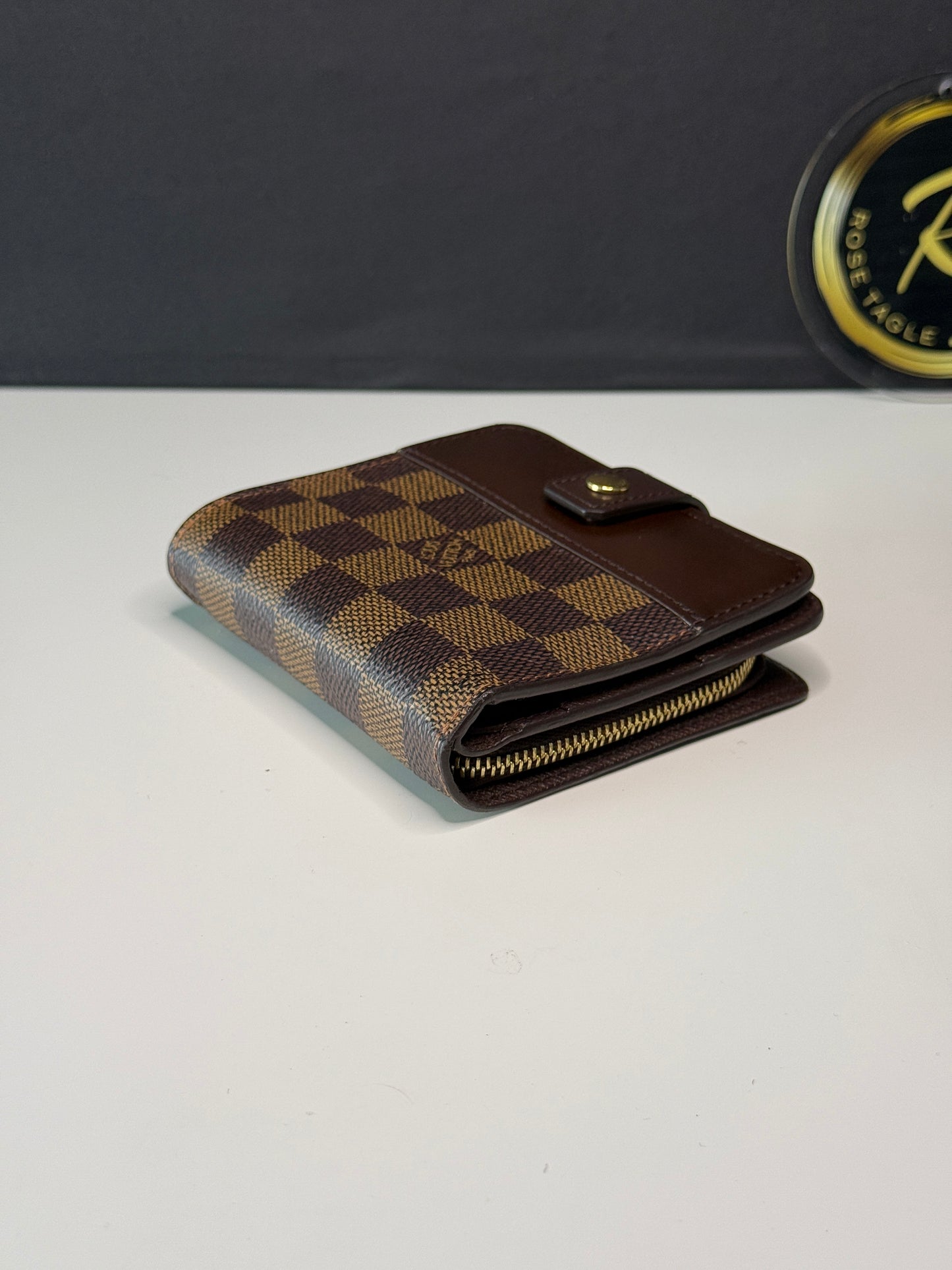 Louis Vuitton Damier Ebene Compact Wallet