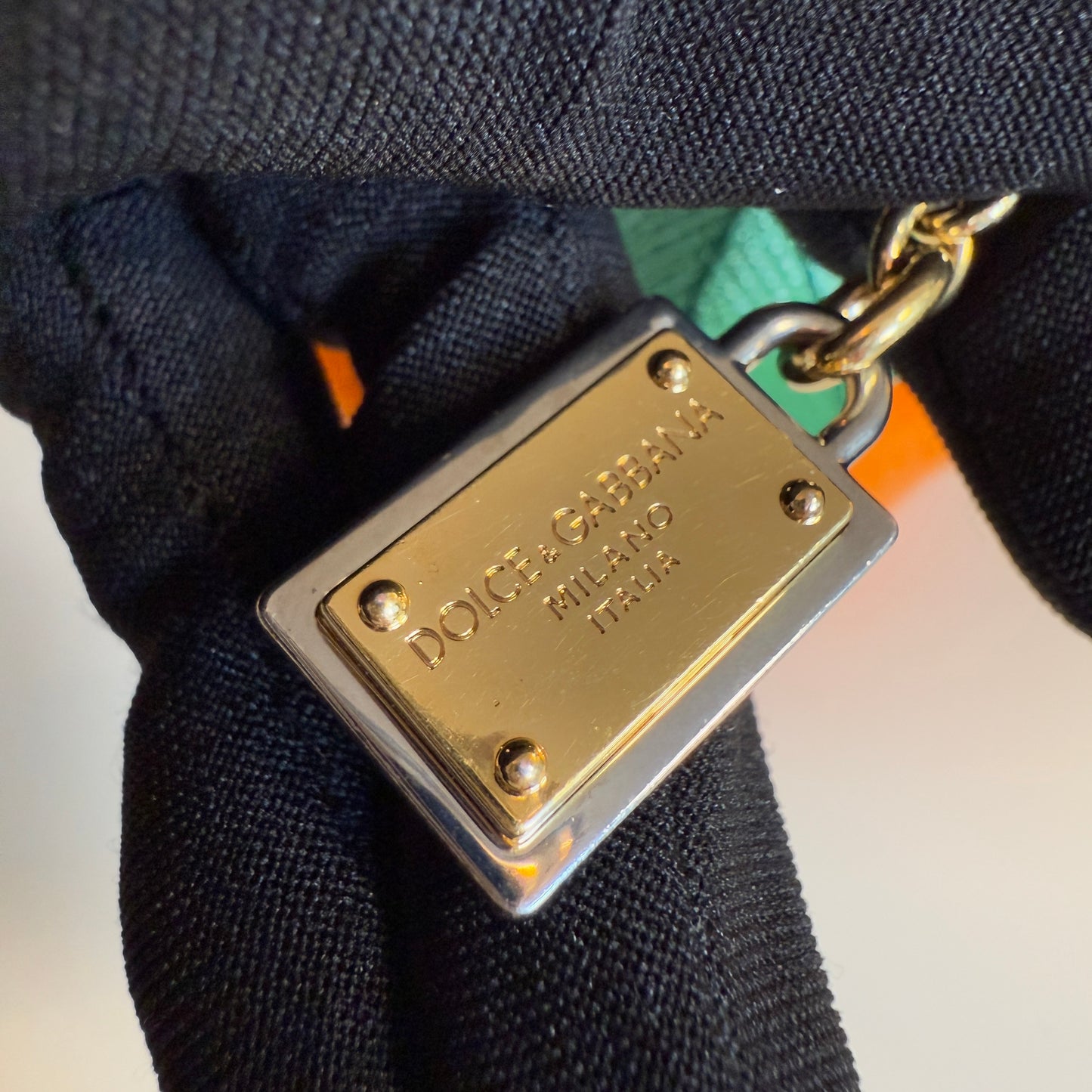 Dolce & Gabbana Fluffy Orange Charm
