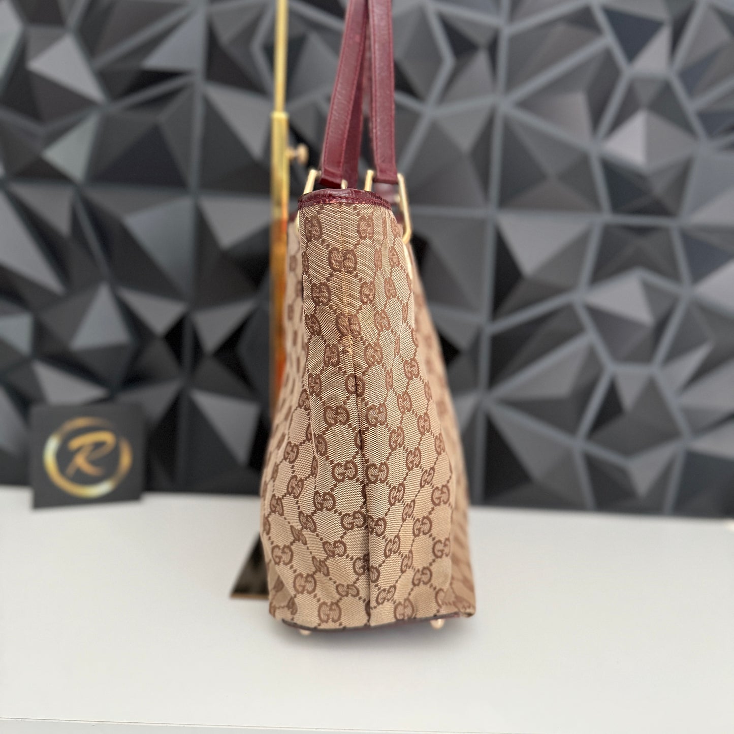 Gucci Canvas Eclipse Tote Bag