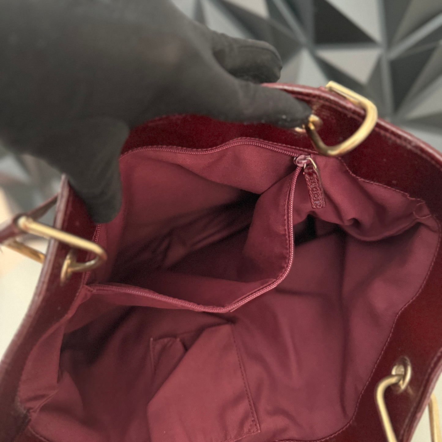 Gucci Canvas Eclipse Tote Bag