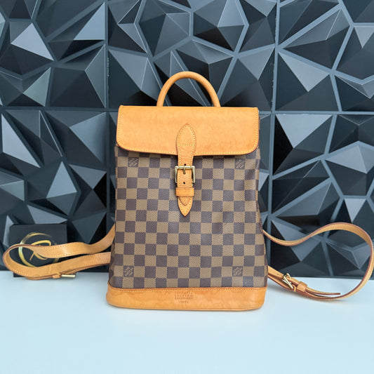 Limited Edition 100th Anniversary Centenaire Damier Ebene Soho backpack