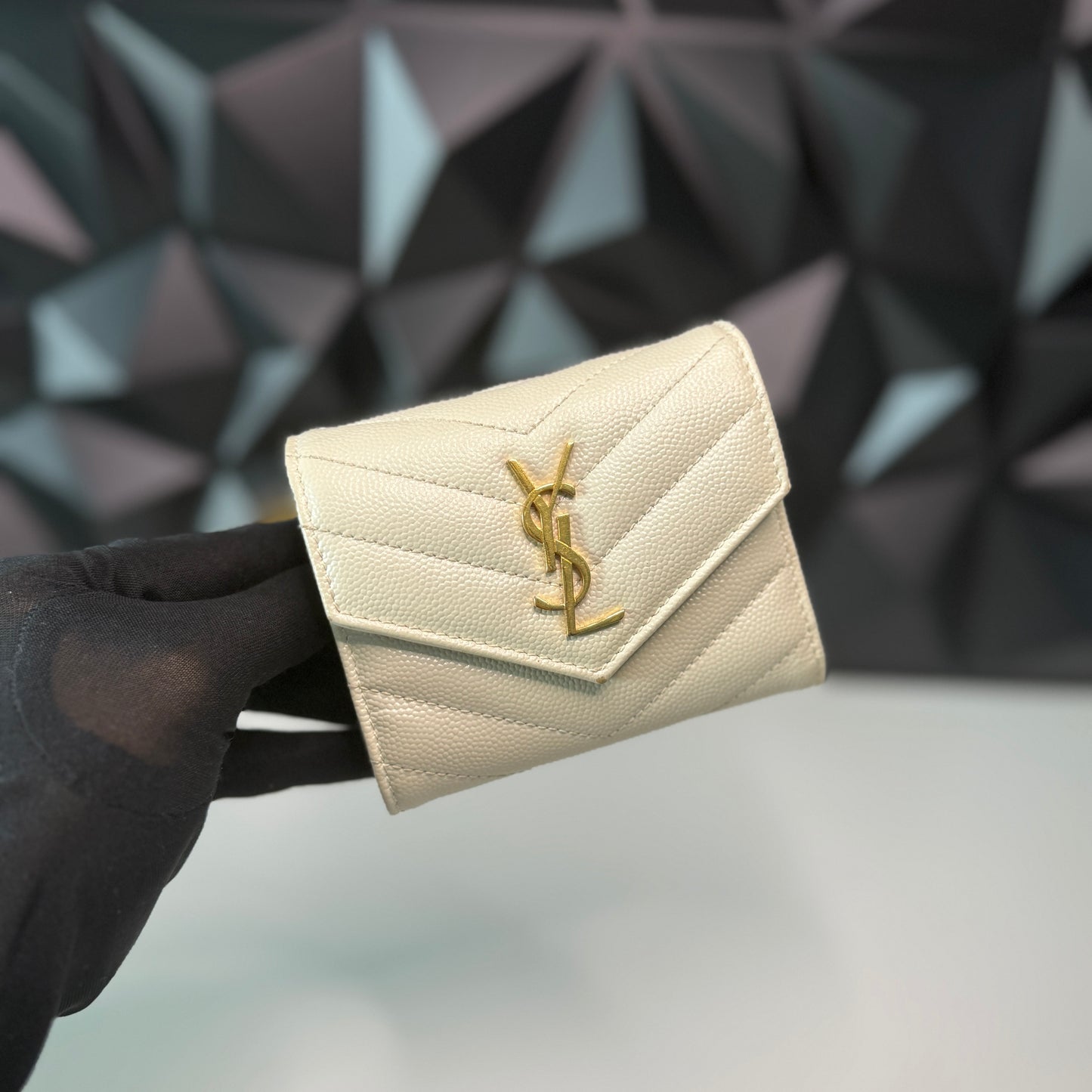 YSL multi-folded wallet