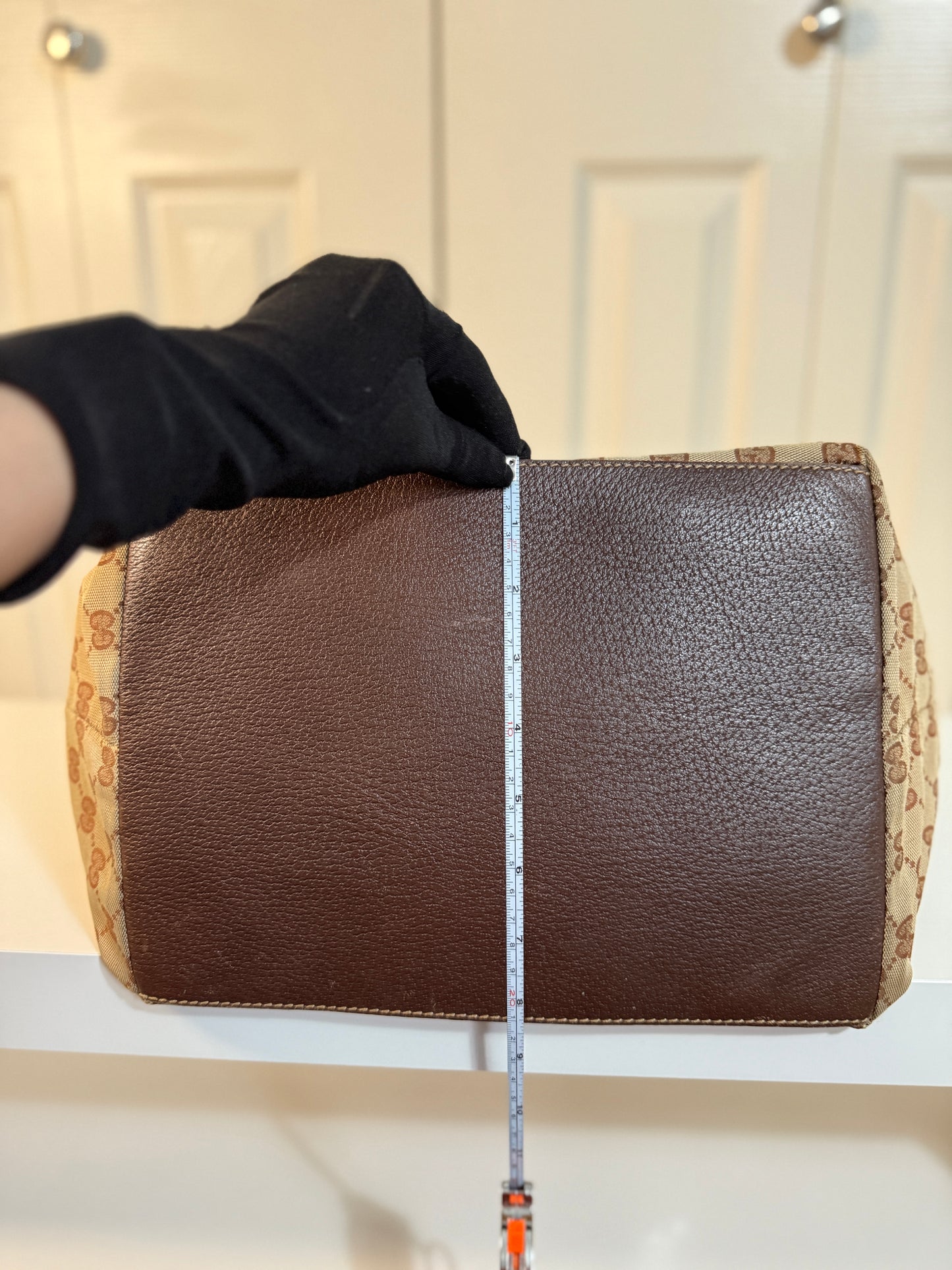 Gucci Sherry Line Canvas Tote