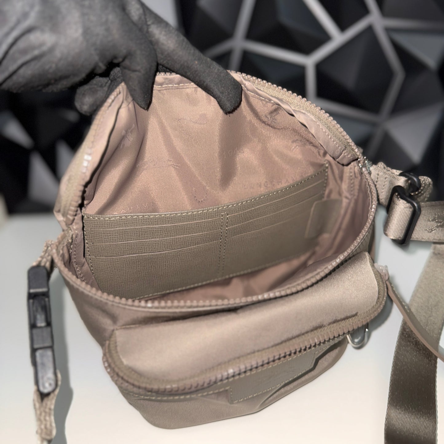 Longchamp Nylon Body Bag / Belt Bag