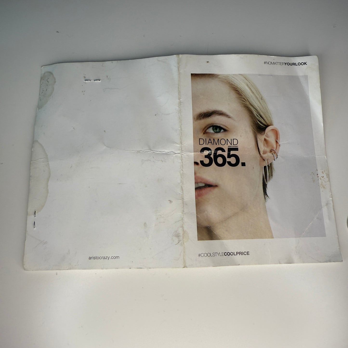 Original Aristocrazy Solid 18K Yellow Gold Ring with 0.32 cts Natural Diamonds