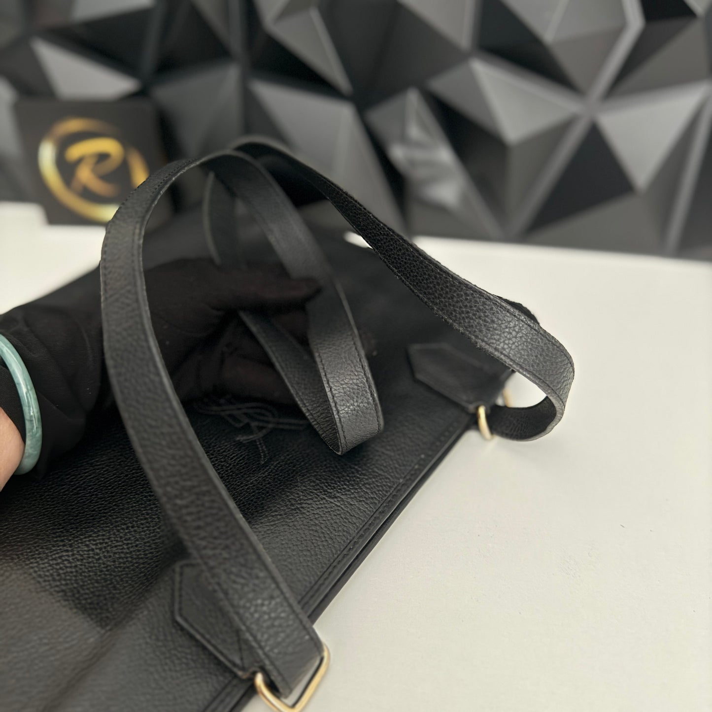 YSL Leather Shoulder Bag