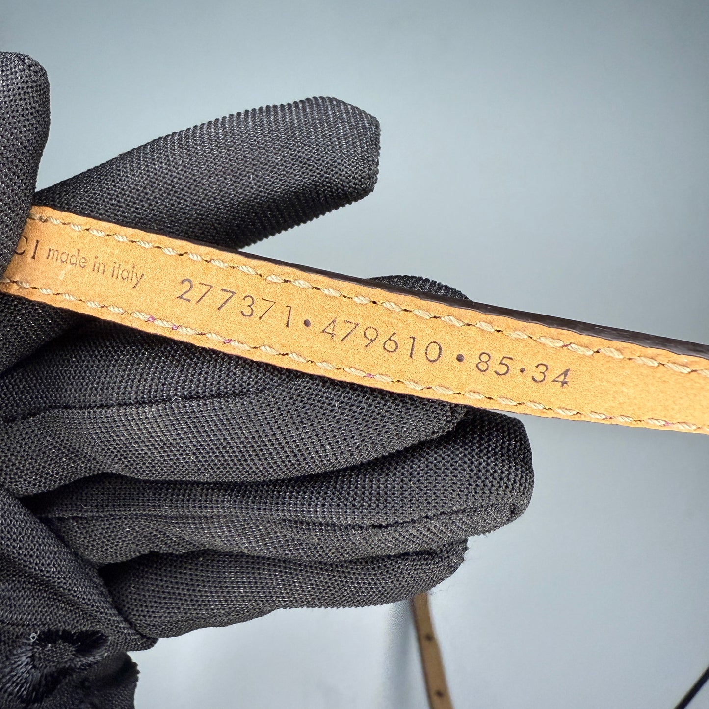 Gucci Slim Dress Belt