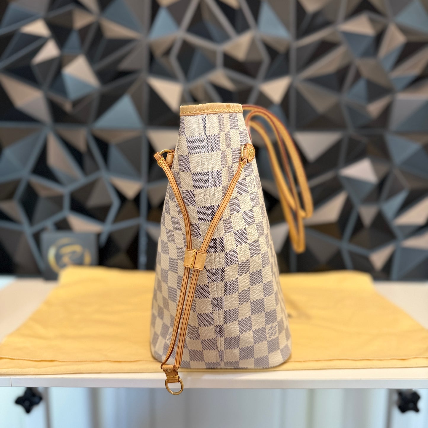 Louis Vuitton Neverfull MM Damier Azur