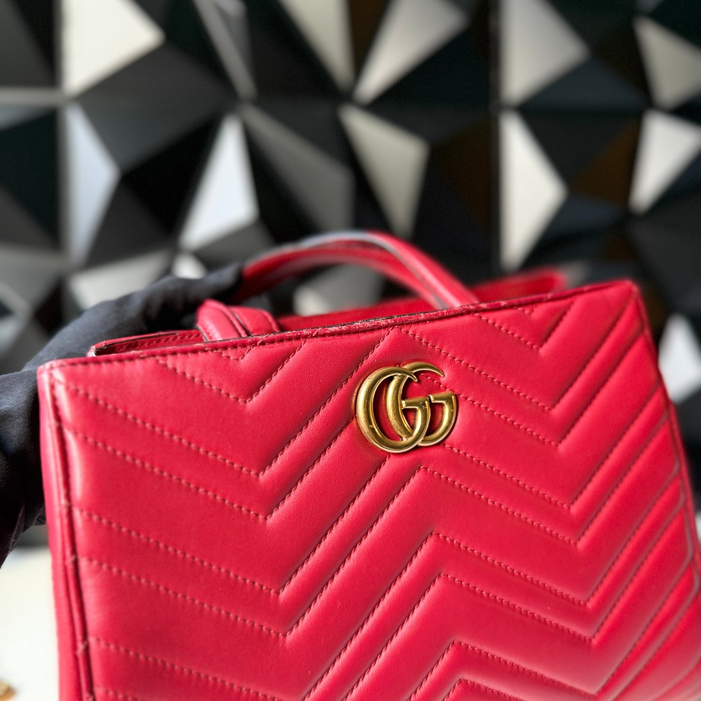Gucci Marmont Matelassé leather bag, Small