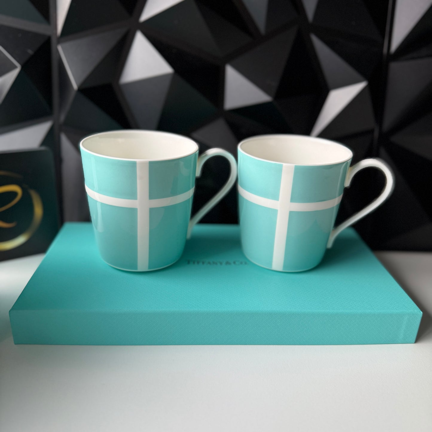 Tiffany & Co. Mug Set – Brand New with Box