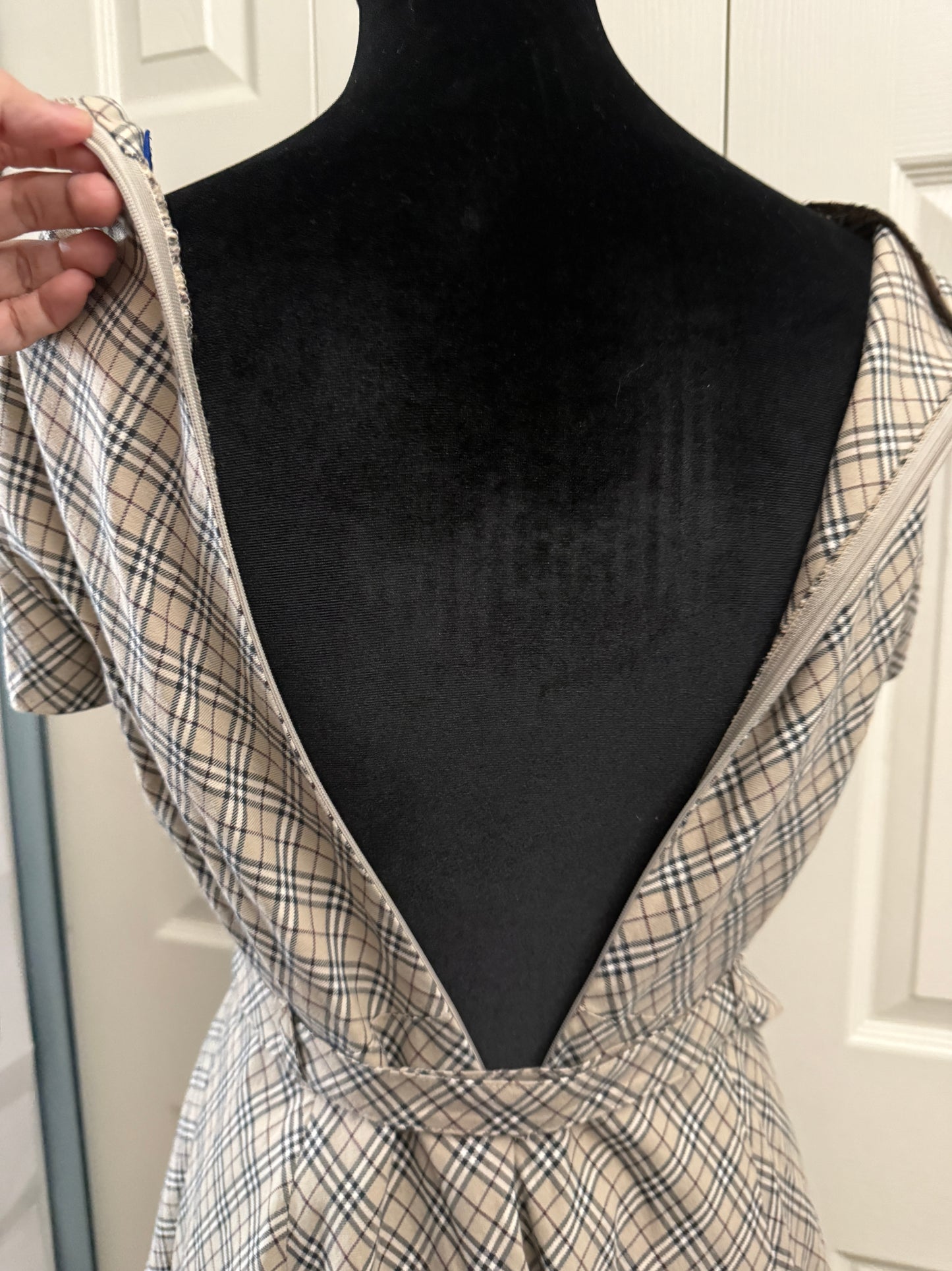 Burberry Blue Label Plaid Dress