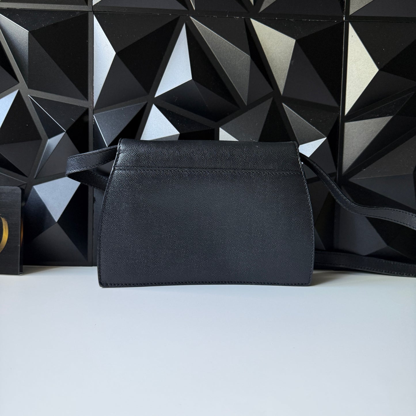 Vintage Celine Black Leather Bag