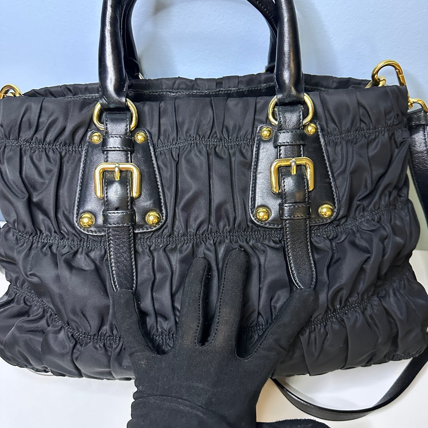 Prada Tessuto Nylon Gaufre 2-way