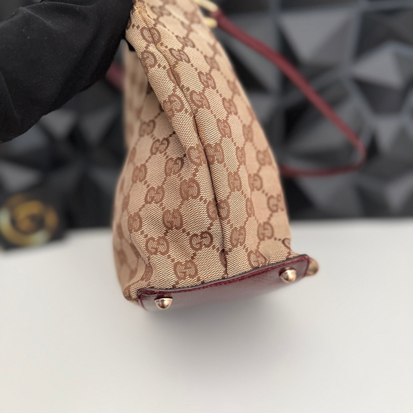 Gucci Canvas Eclipse Tote Bag