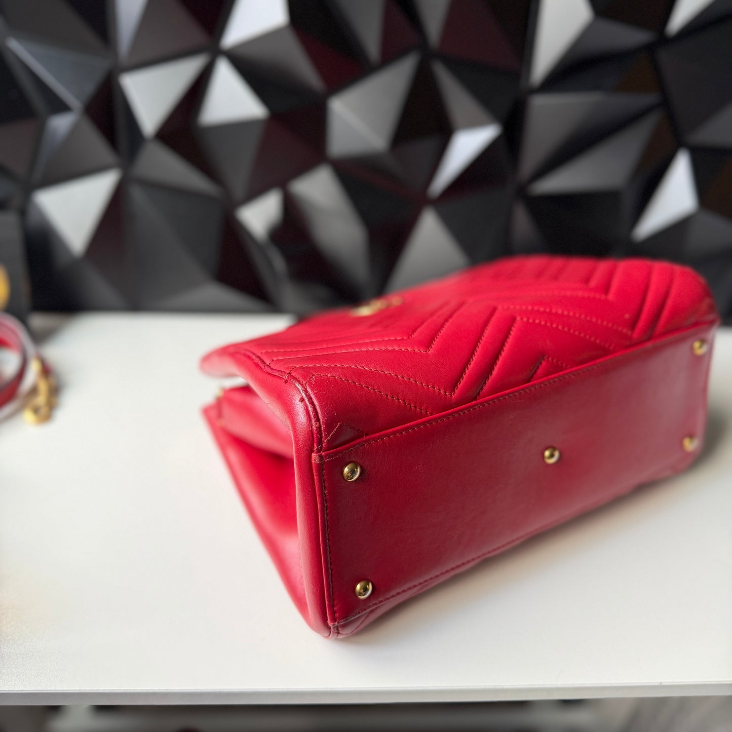 Gucci Marmont Matelassé leather bag, Small
