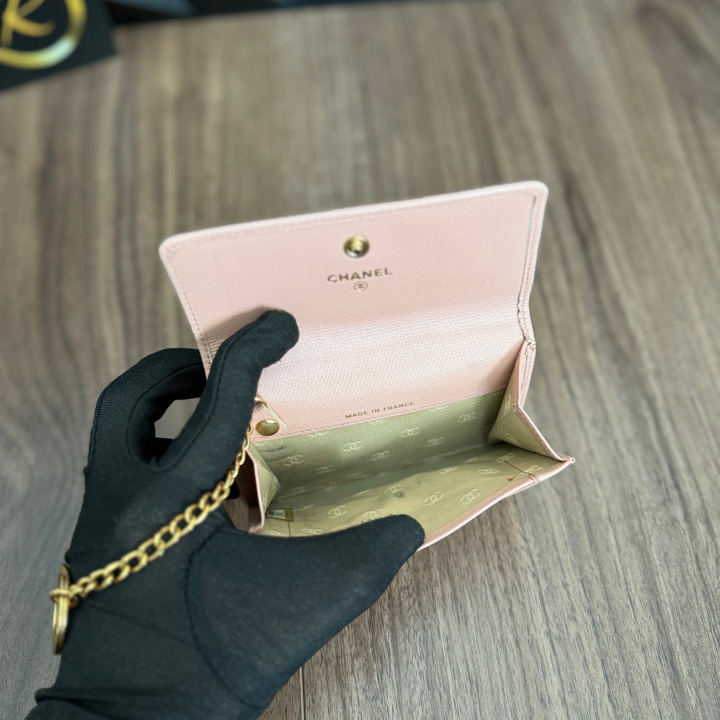 Chanel Coco Button Coin / Card / Key Cles
