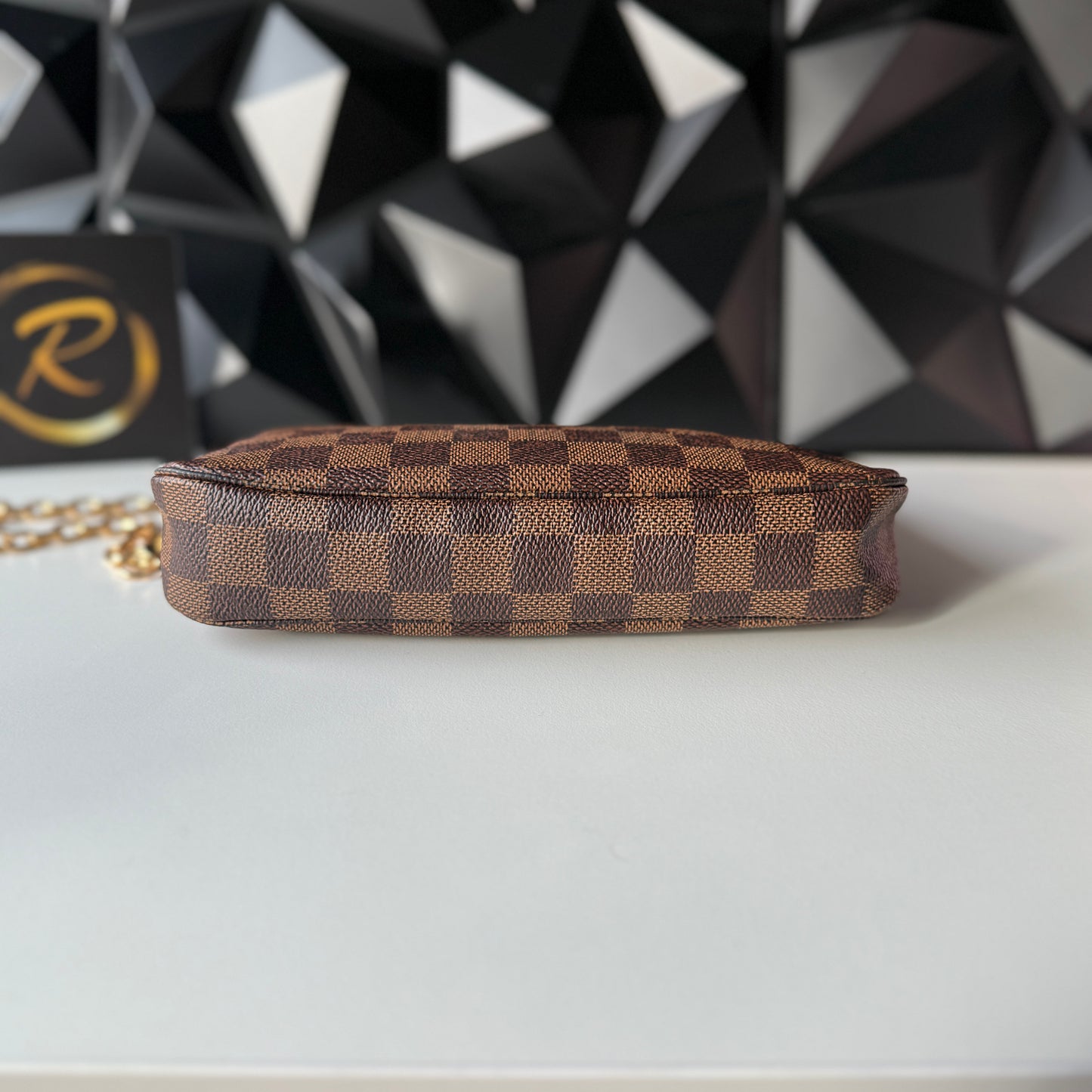 Louis Vuitton Pochette Accessoires, Damier Ebene