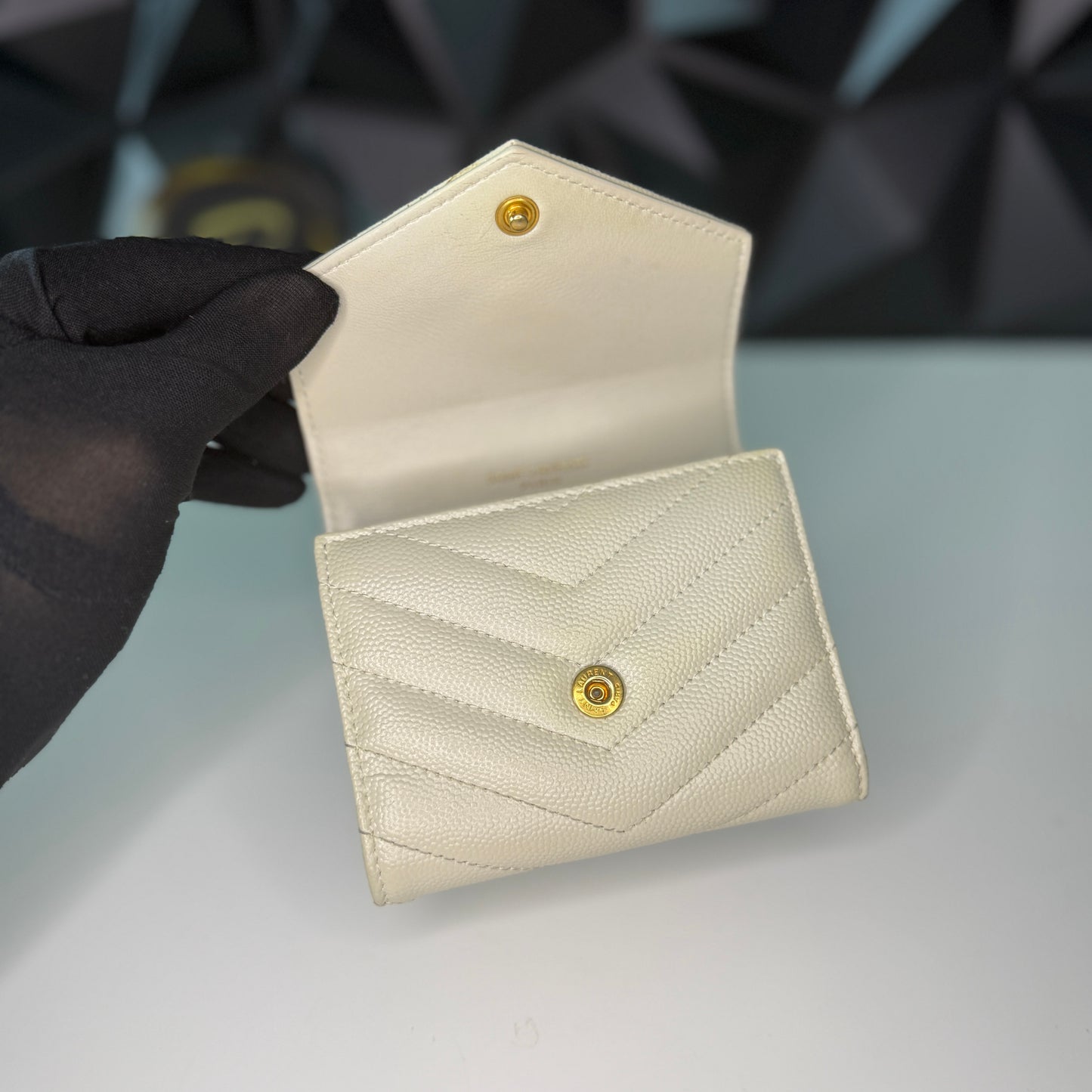 YSL multi-folded wallet