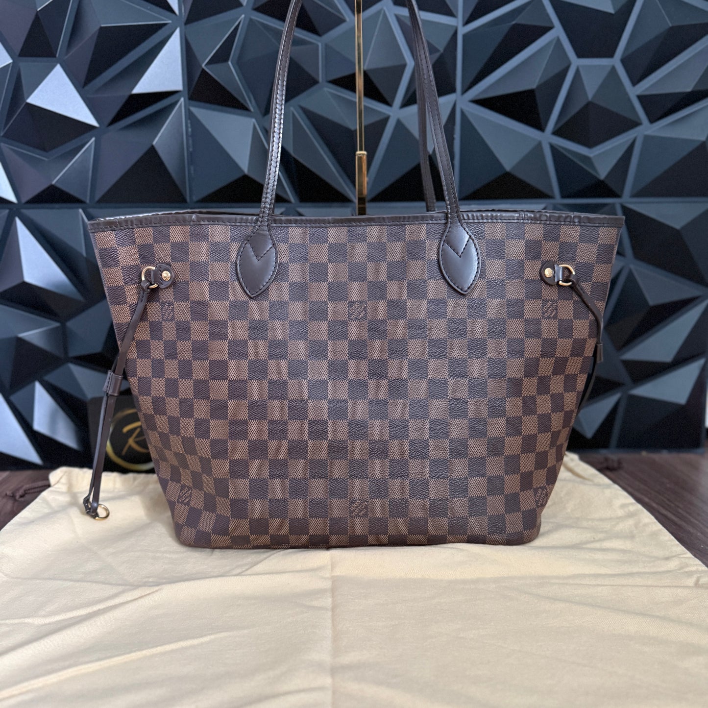 Louis Vuitton Neverfull MM, Damier Ebene