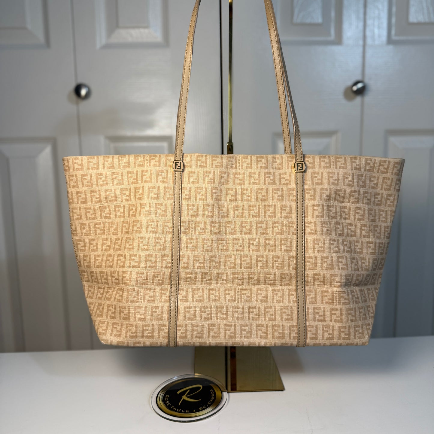 Fendi Zucchino PVC Tote
