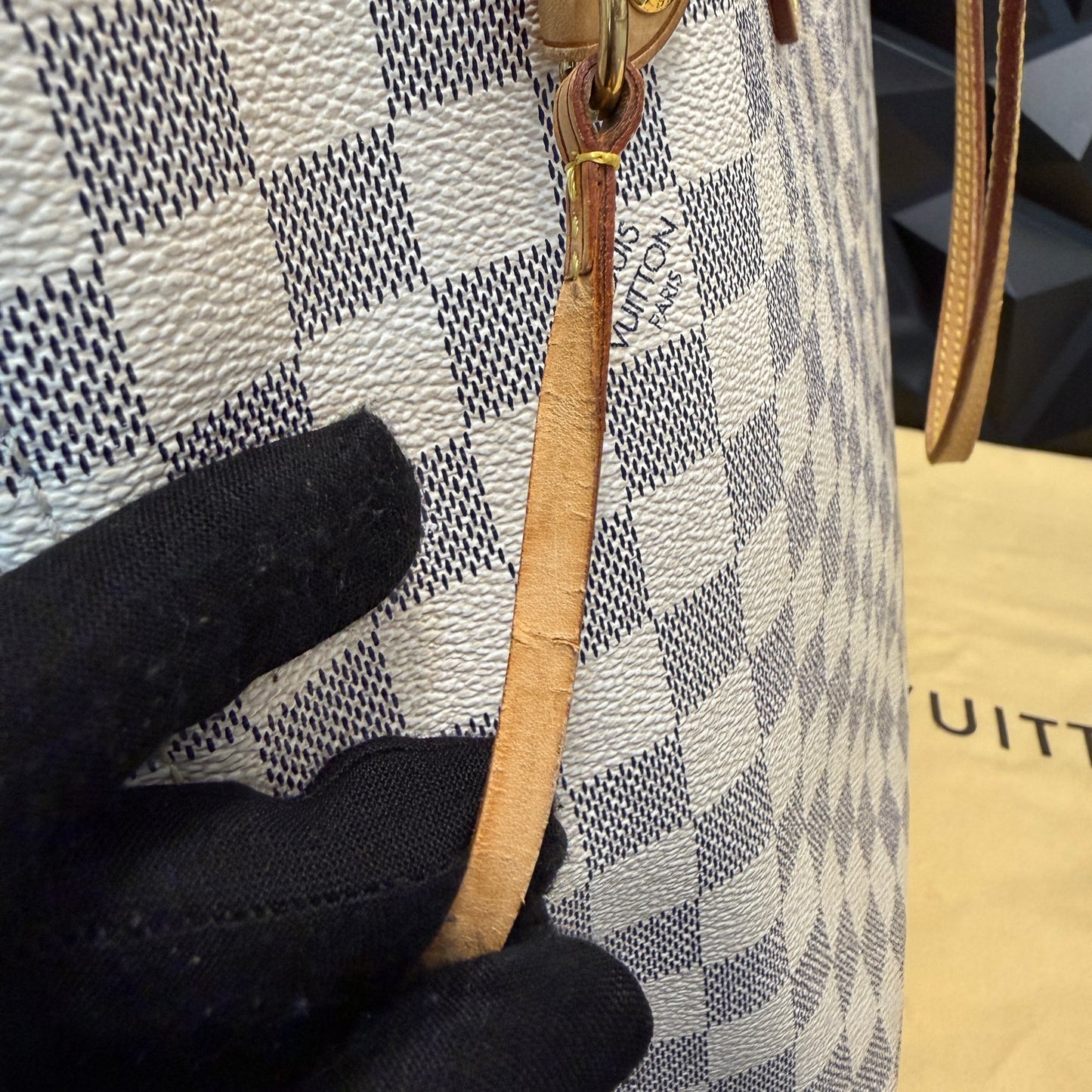 Louis Vuitton Neverfull MM Damier Azur