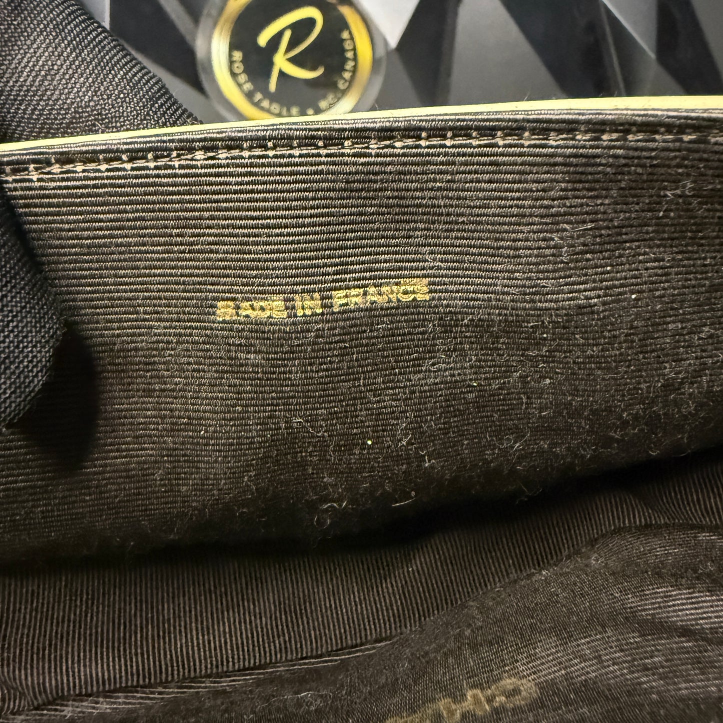 Lambskin Half Moon Flap, Beige, GHW