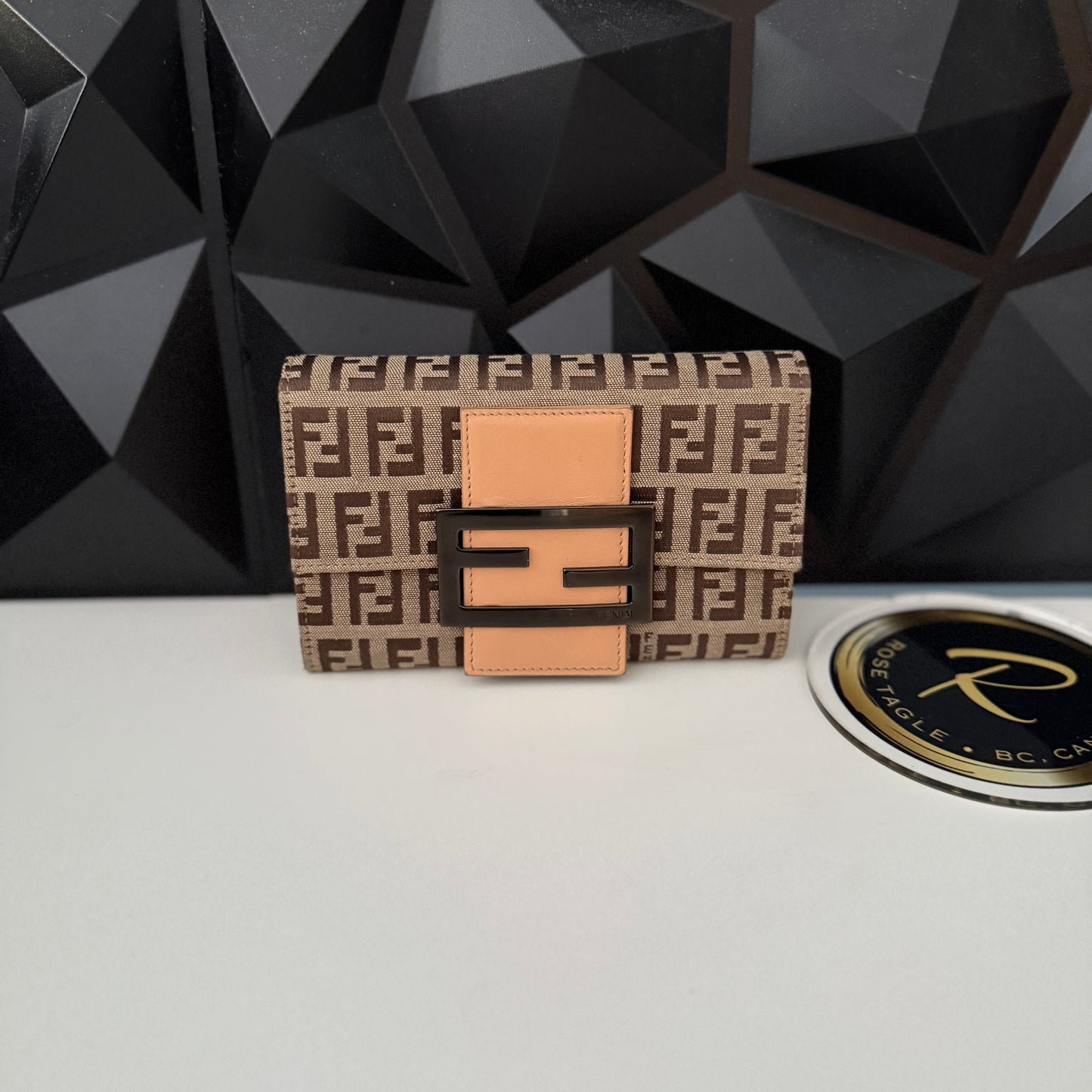 Fendi Vintage Zucchino Wallet