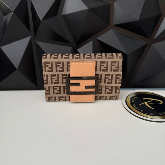 Fendi Vintage Zucchino Wallet