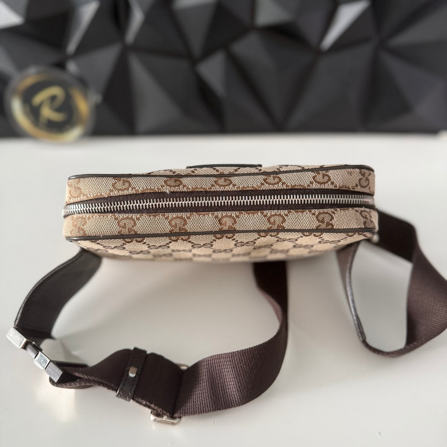 Gucci Canvas Belt Bag / Bumbag