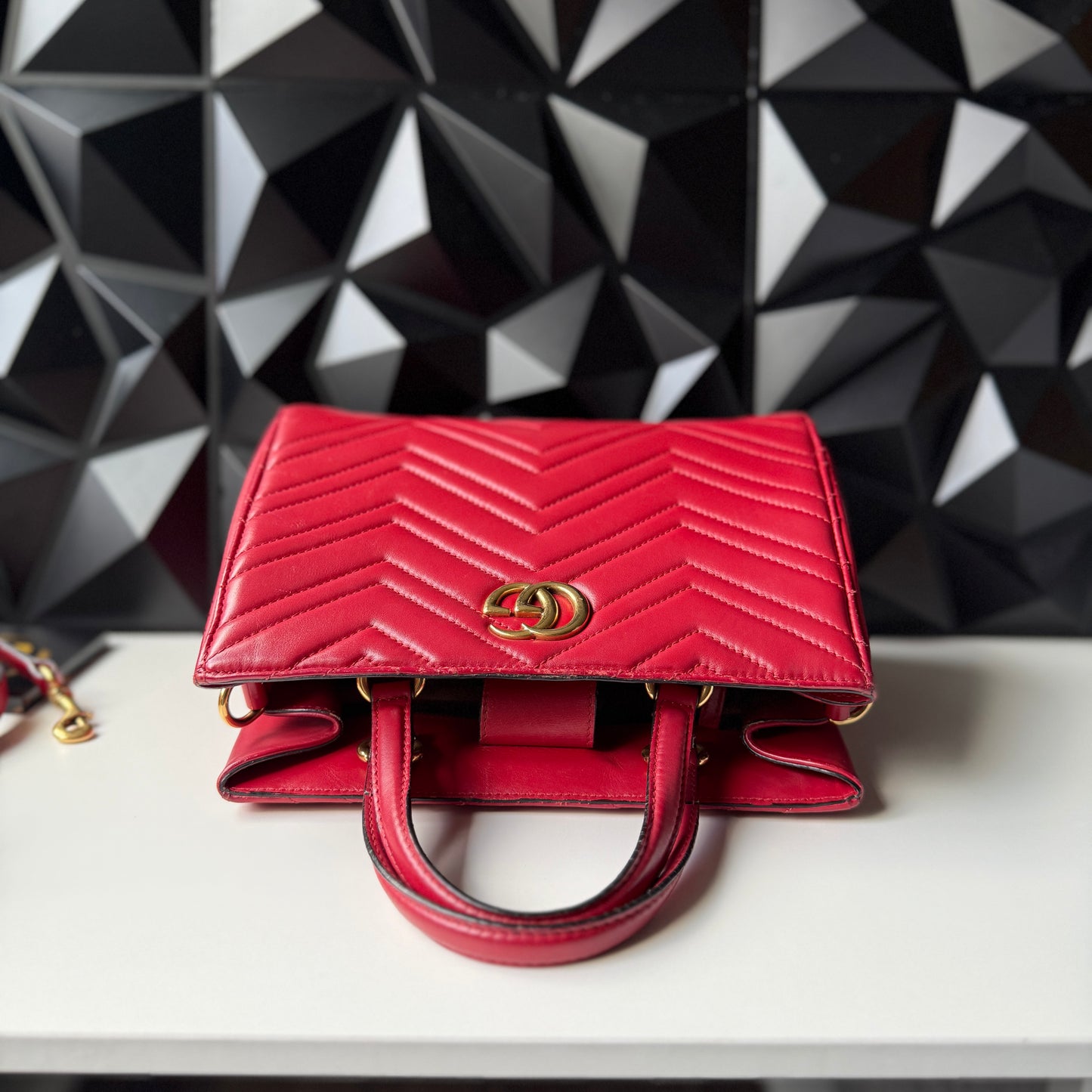 Gucci Marmont Matelassé leather bag, Small