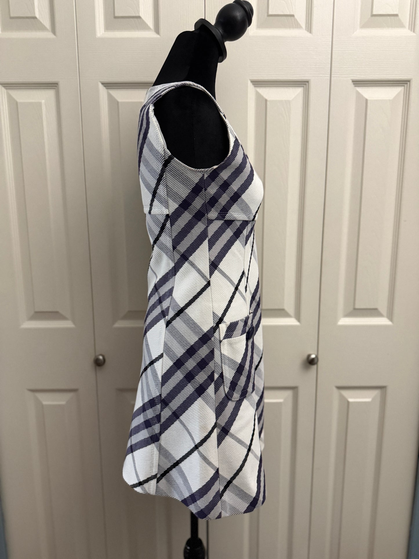 Burberry Blue Label Plaid Dress