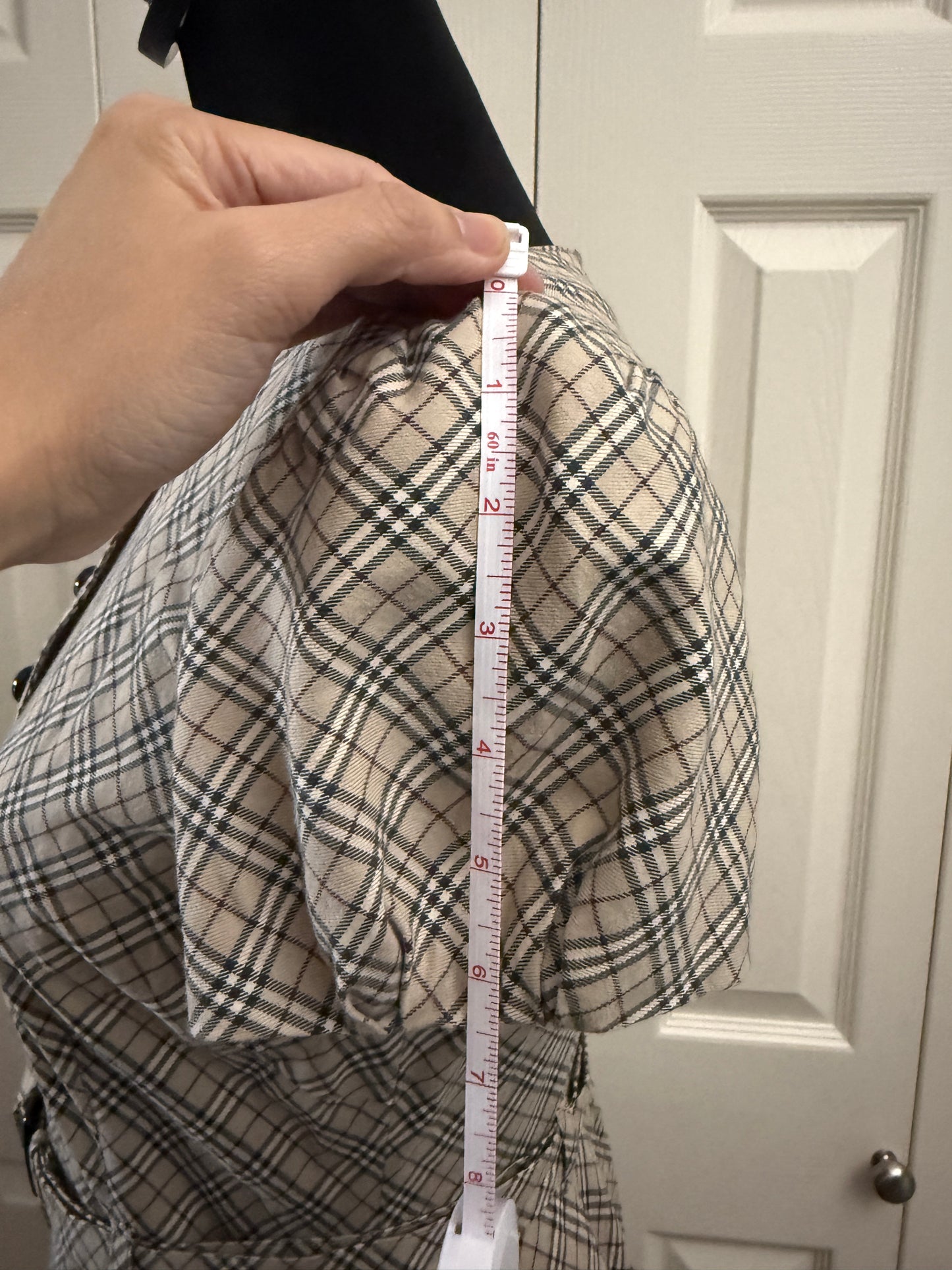 Burberry Blue Label Plaid Dress