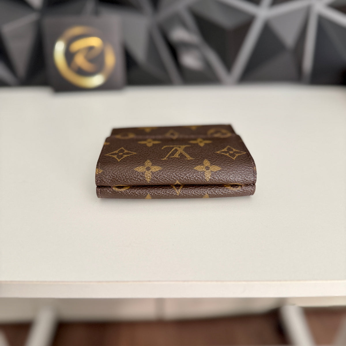 Limited Edition Louis Vuitton Fleuri Collection Elise Compact Wallet