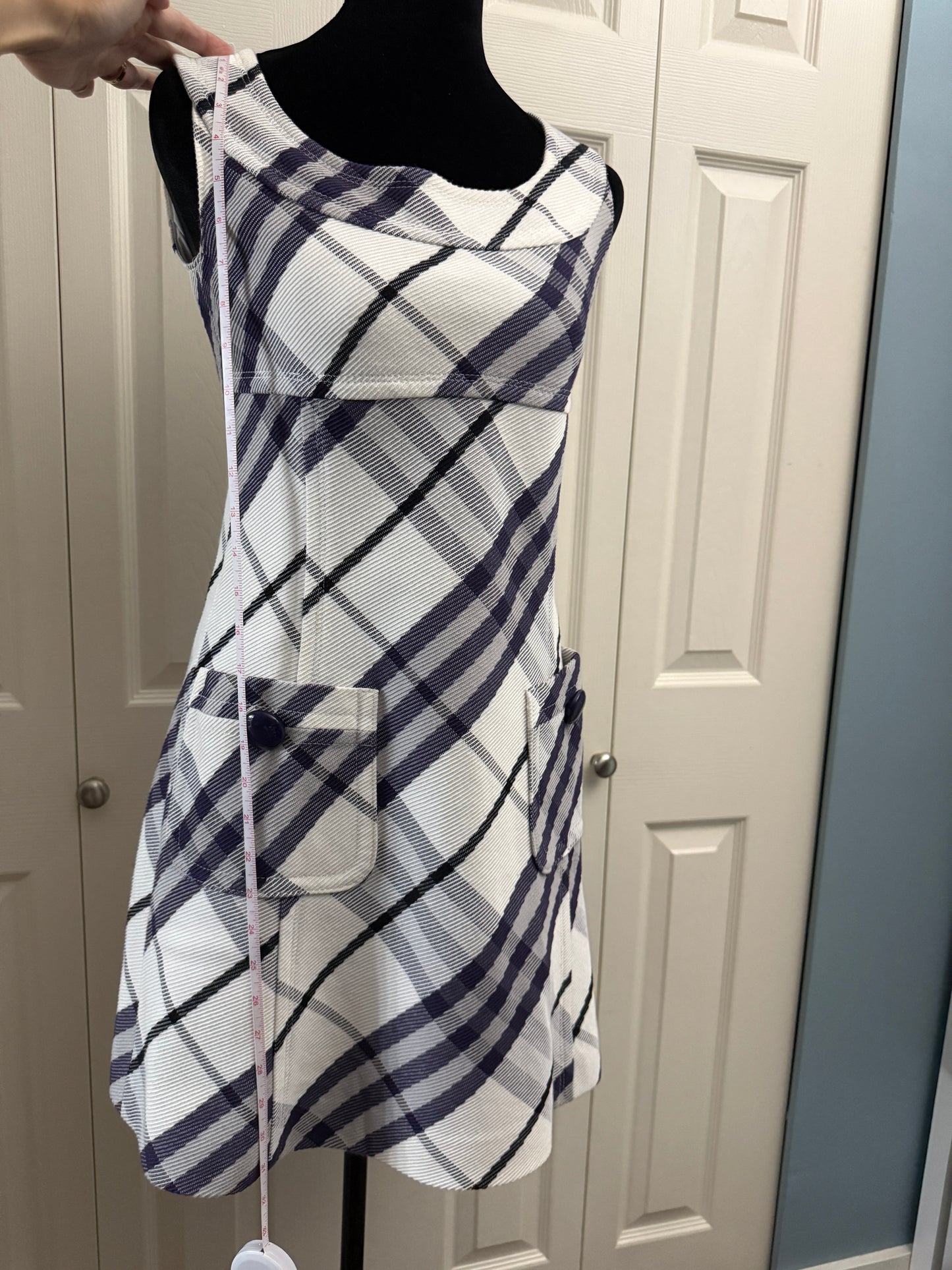 Burberry Blue Label Plaid Dress